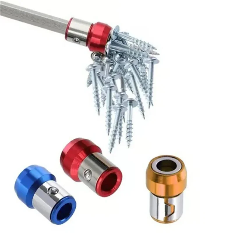 

Magnetic Bit Holder Alloy Electric Magnetic Ring Screwdriver Bit Head Anti-Corrosion Strong Magnetizer Drill Head Universal