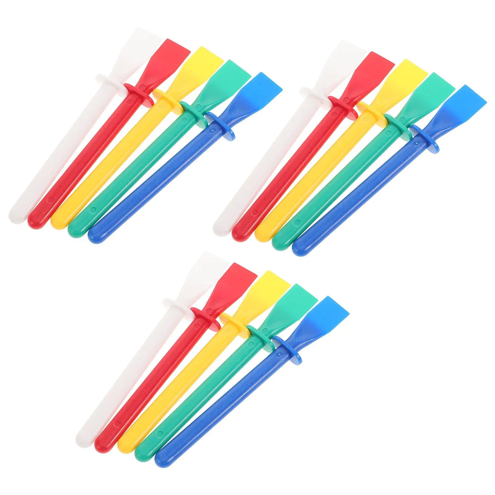 

15PCS Durable Glue Scrapers Palette Sticks for Woodworking Crafting Epoxy Spreader Adhesive Applicator DIY Tools