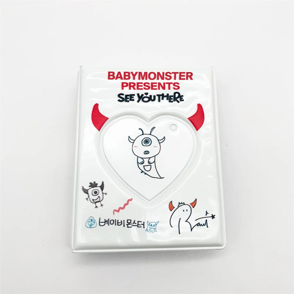 Kpop BABYMONSTER Card Organizer HARAM AHYEON RORA ASA RUKA CHIQUITA PHARITA Cartoon Album Fans Gift