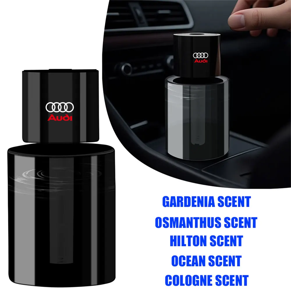 1pc Smart Air Humidifier Plug in smart Aroma Diffuser Aromatherapy Mist Maker For Audi Sline TT A1 A2 Car Valve Core Accessories