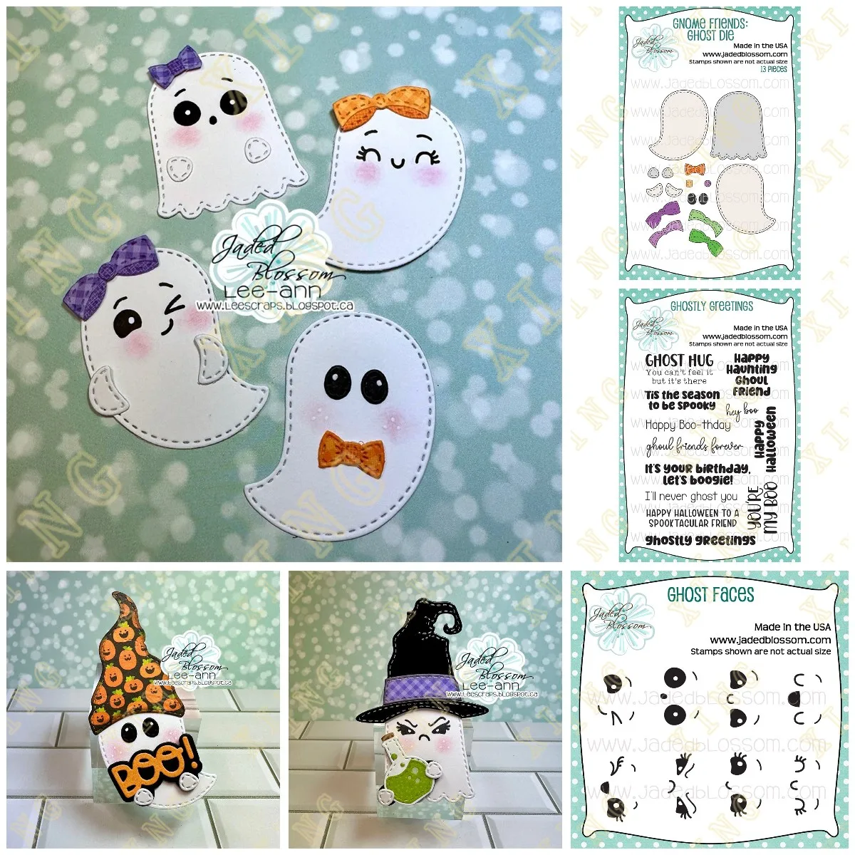 Счастливый Хэллоуин, призрак, лица гном, друзья, металлические штампы для резки, скрапбукинг, рельефные детали, вырезанные штампы