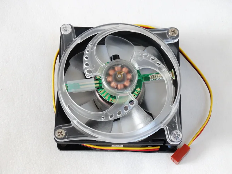 New Cooling Fan for Chassis Super flash dynamic LED real-time temperature display 12v 3.6w 8CM 80x80x40MM MOD