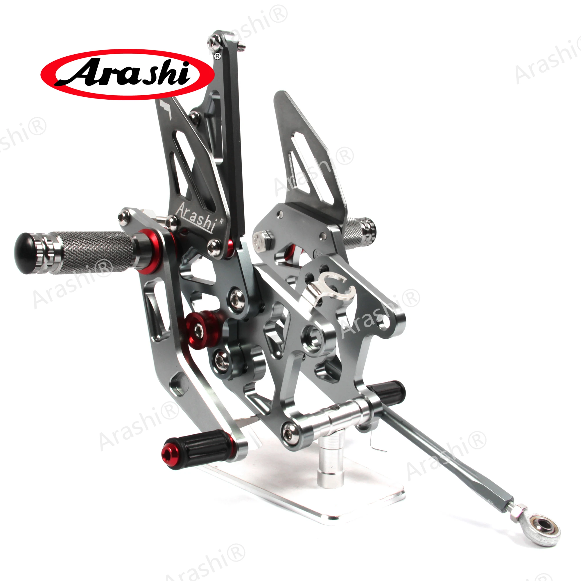 Motorcycle CNC Adjustable Rear Sets Rearsets Foot Rest Pegs Pedal For HONDA CBR600RR 2007-2008 CBR 600RR CBR600-RR GP Shift New