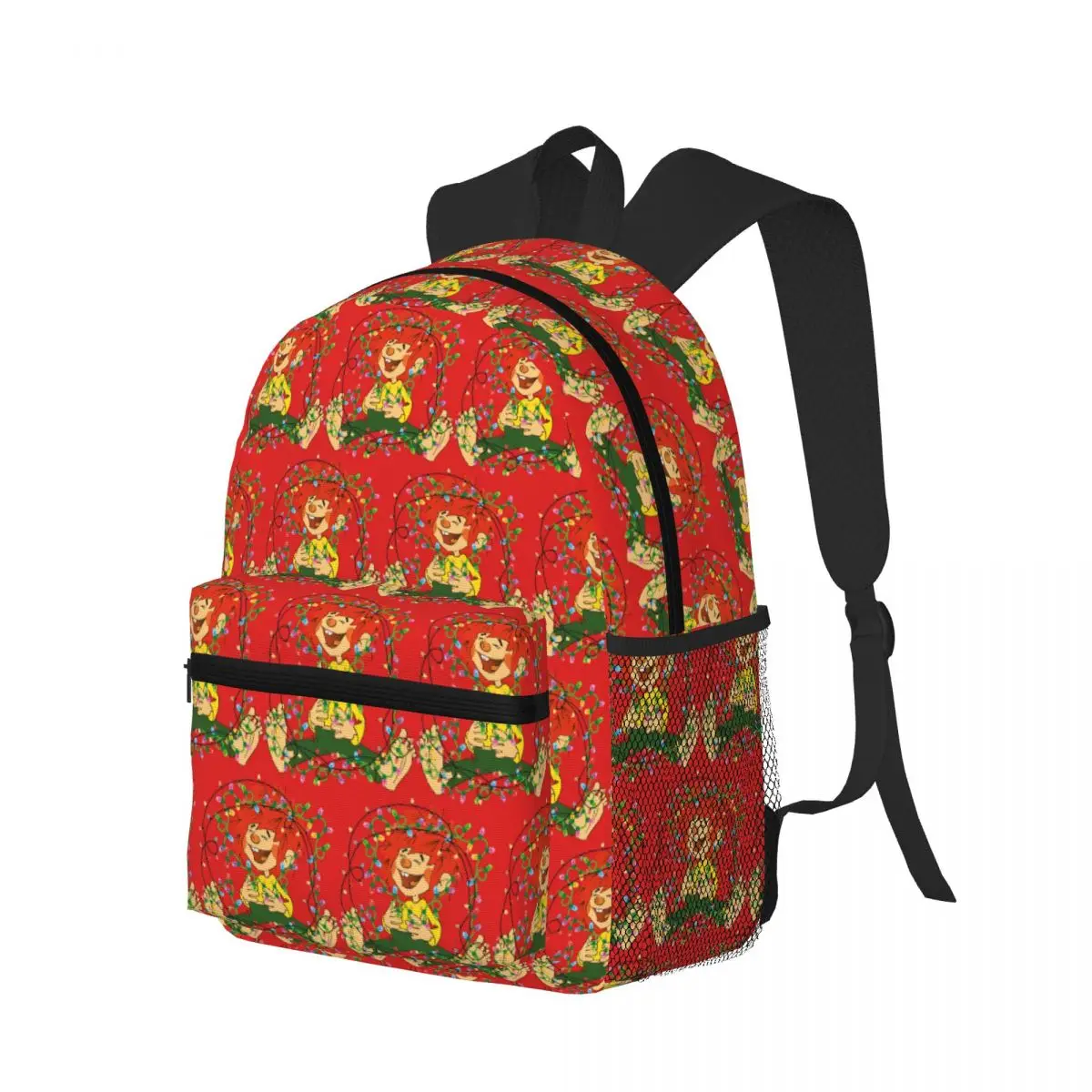 

Pumuckl Weihnachtslicht Student Backpack School Bag Hiking Travel Daypack for Men Women Bookbag Shoulder Bags