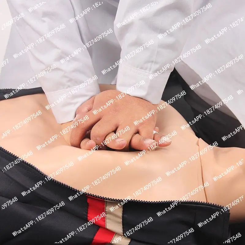 Half Body CPR Training Adult Model Manikin First Aid Mannequin for Nurse Student Practice Medical Simulator Teaching Dummy