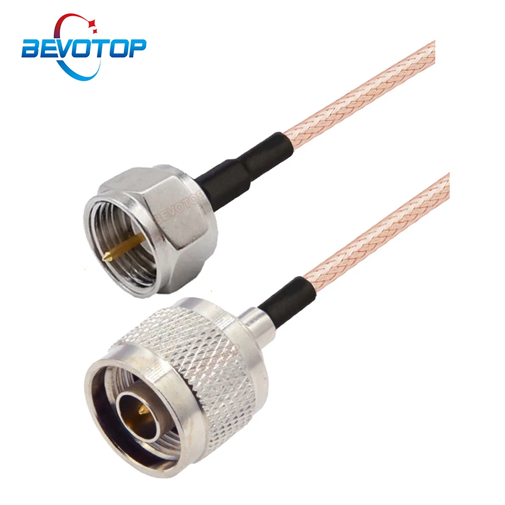 

BEVOTOP N Male to F Male Plug RG316 Cable RF Coaxial Extension Jumper Pigtail 50 Ohm