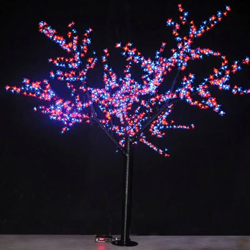 Custom Color Led Landscape Spot Garden Decoration Outdoor Luminous Holiday Decorative Tree Light Smart Tree Lights