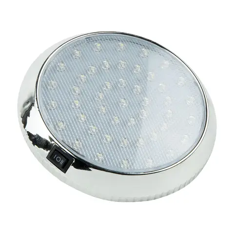 차량용 LED 지붕 천장 돔 램프, 인테리어 조명, 캠핑카 밴 보트 캐러밴 조명, 흰색 캠핑카 밴 보트 캐러밴 조명, 12V