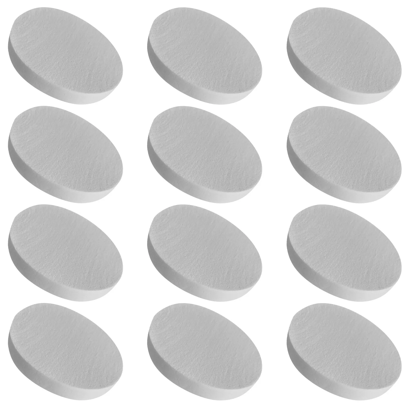 24Pcs Round Sponges Sensitive Makeup Sponges Supplement for Face Foundation Blending Soft Powder Makeup Puff