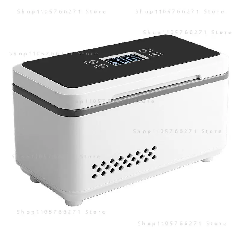 Portable Medical Constant Temperature Refrigerator Box for Insulin Storage, Mini Drug Cooler Case for Travel Car Outdoor Use