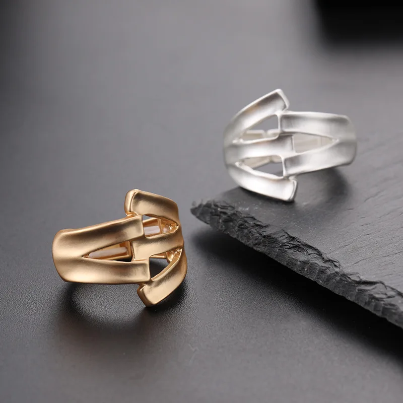 DIY accessories exclusive ring ring ring high-end fashion trend women's jewelry European and American wholesale