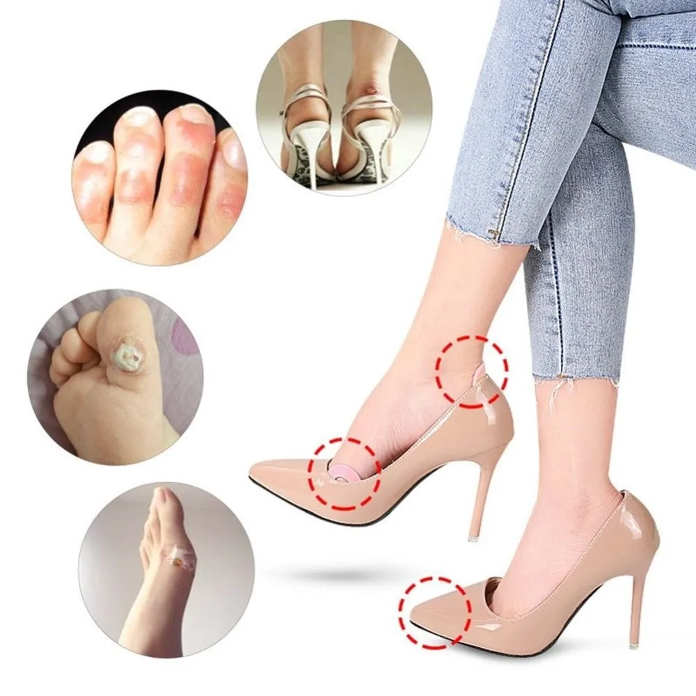 Bunion Protector Callus Cushions Pads Foot Cushion Supports Metatarsal Sleeve Pads Foot Corn Bunion Pads Latex Toe Pads