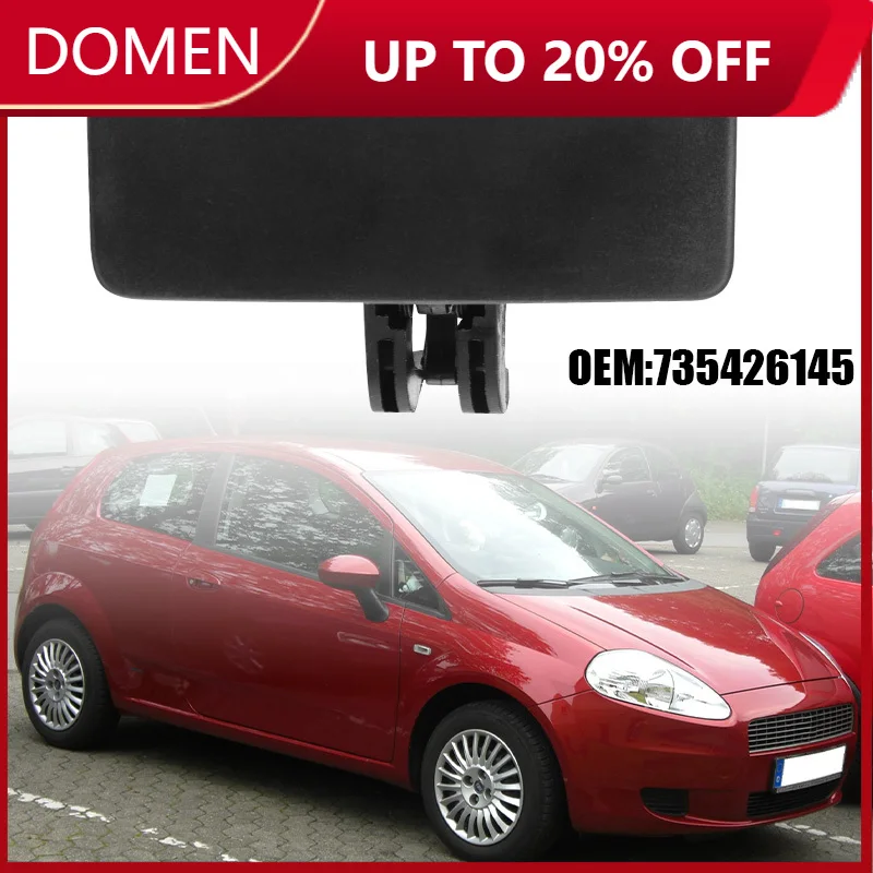 RHD Front Left Glove Box Front Lid Handle Lock Catch Black Glove Box Handle For Fiat Punto Grande Punto 199 2005-2019 735426145