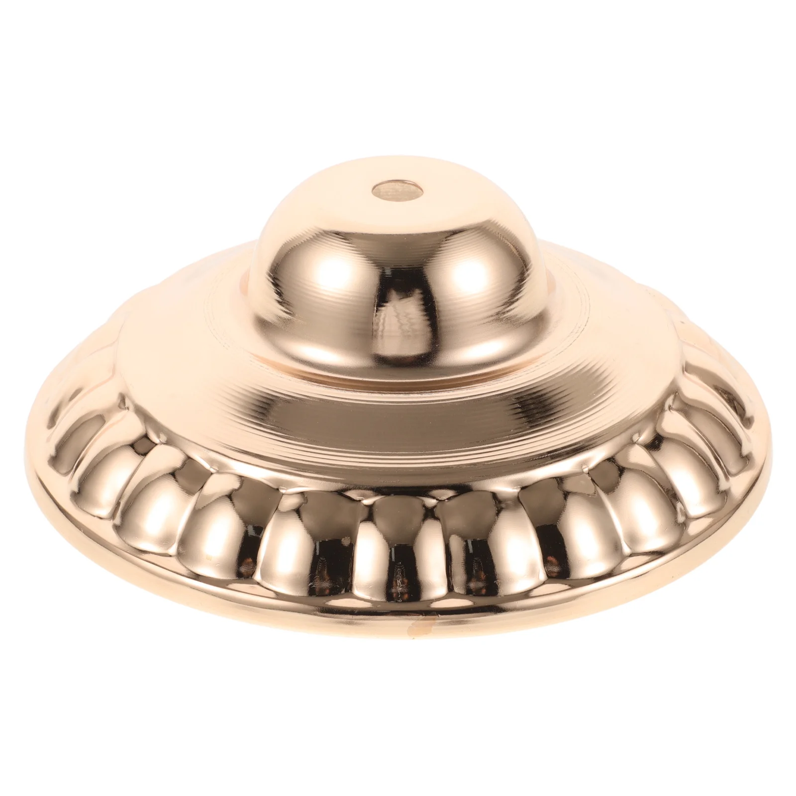 

Round Metal Table Lamp Base Holder Iron Lamp Stand for DIY Desk Bedside Night Light Display Solid Smooth Base Replacement Part