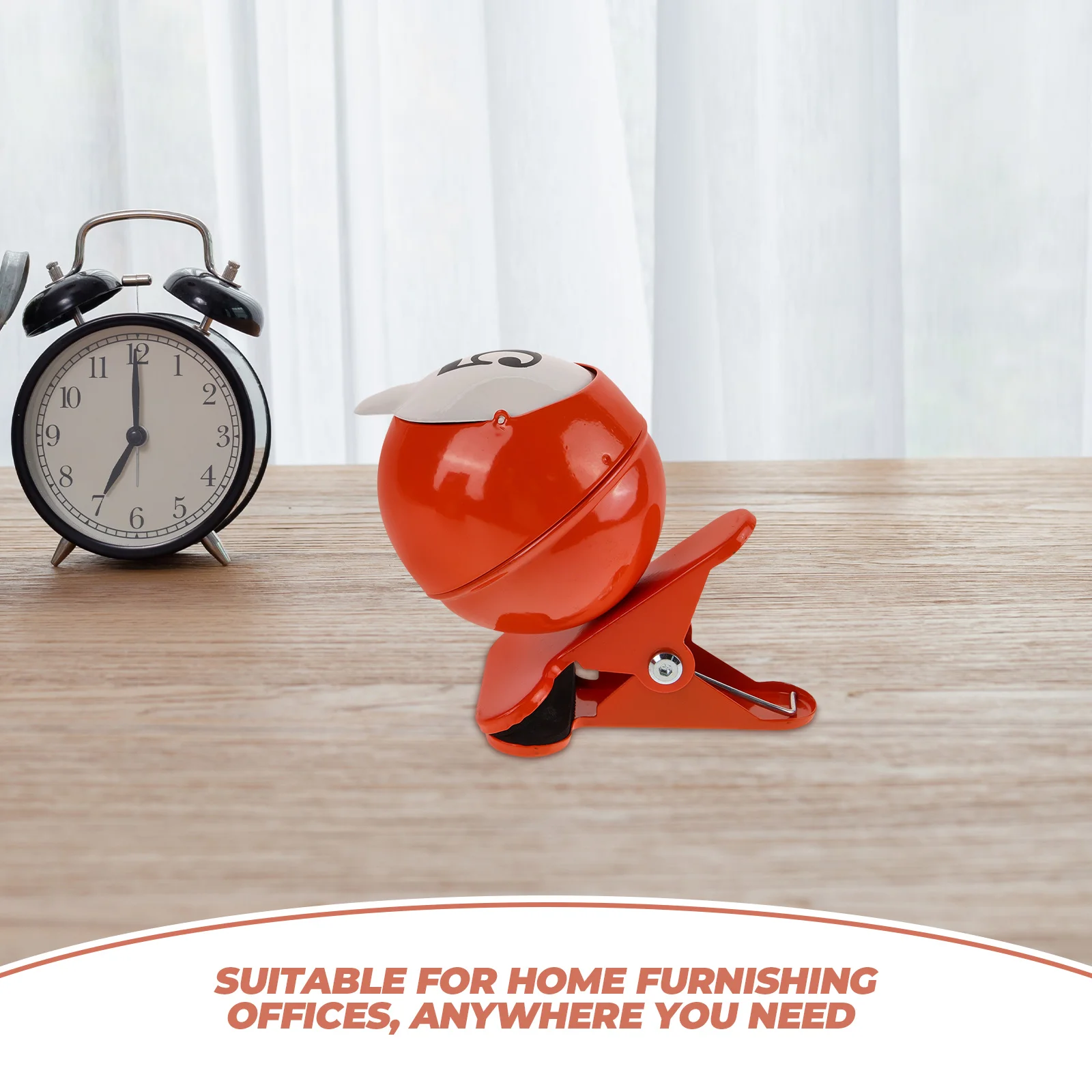 

Billiard Shaped Metal Ashtray Desktop Tabletop Windproof Holder For Home Office Outdoor Use Portable Cigarette Container