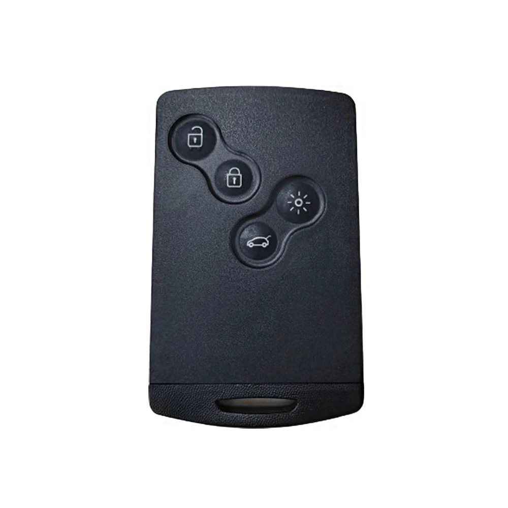 

Умный ключ с 4 кнопками, брелок для дистанционного ключа, подходит для Renault Laguna Megane Clio 2 3 Sandero Megane с вставкой и лезвием для маленького ключа