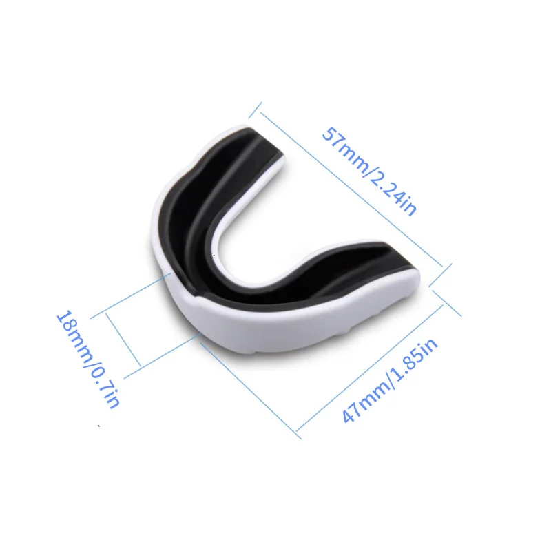 1 PC Boxing Tooth Protector EVA Gum Shield Mouth Guard For Football Rugby Taekwondo Sport Mouthguard Tooth Brace Protection