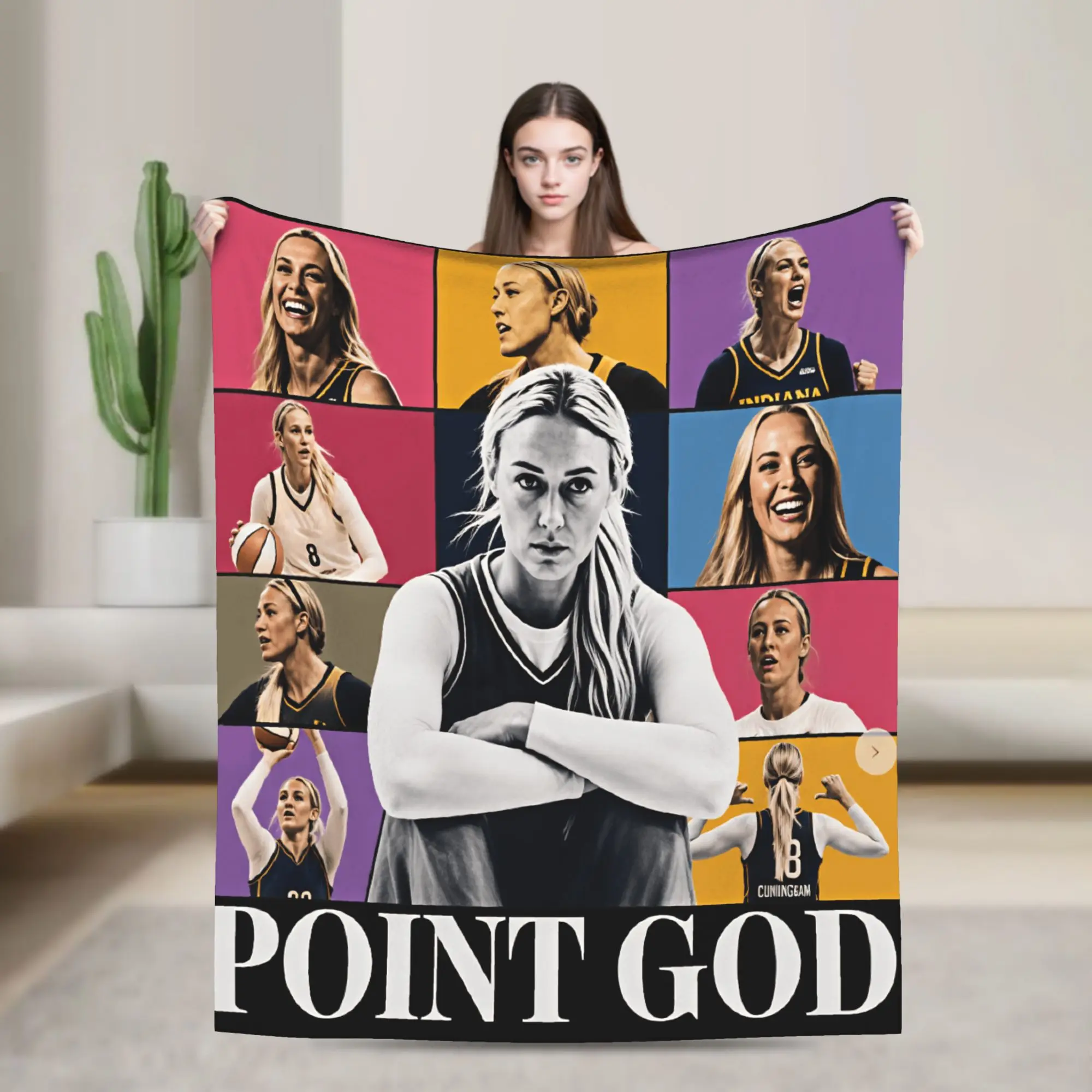 Comfortable Blanket Travel Car Sophie Cunningham Point God Throw Blanket Fashion  Bedspread For Living Room