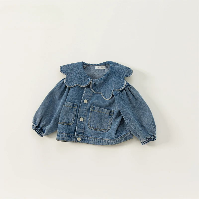 Meisje Denim Jas Kinderkleding voor Meisje Kinderen Jassen voor Meisje Uitloper Kinderen Jas Kinderen Top Roupa Infantil Menina Abrigos