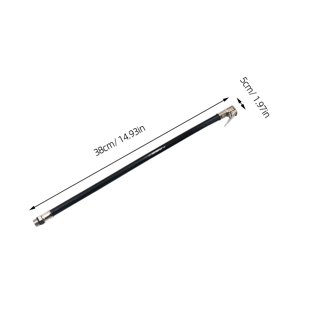 

Tire Pressure Gauge Extension Tube Inflator Hose Car Pump Air Extend Maintenance Tool Durable Construction Easy Use Design