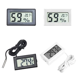 Mini Digital LCD Indoor bequemer Temperatur sensor Feuchtigkeit messer Thermometer Hygrometer Messgerät für Kühlschrank Aquarium