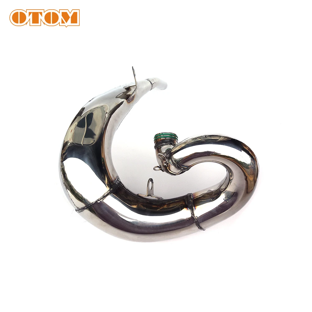 OTOM Motorcycle Exhaust Pipe Muffler Silencer Escape Modified Stainless Steel Front Slip For KTM SX XC HUSQVARNA TC TX 250 300