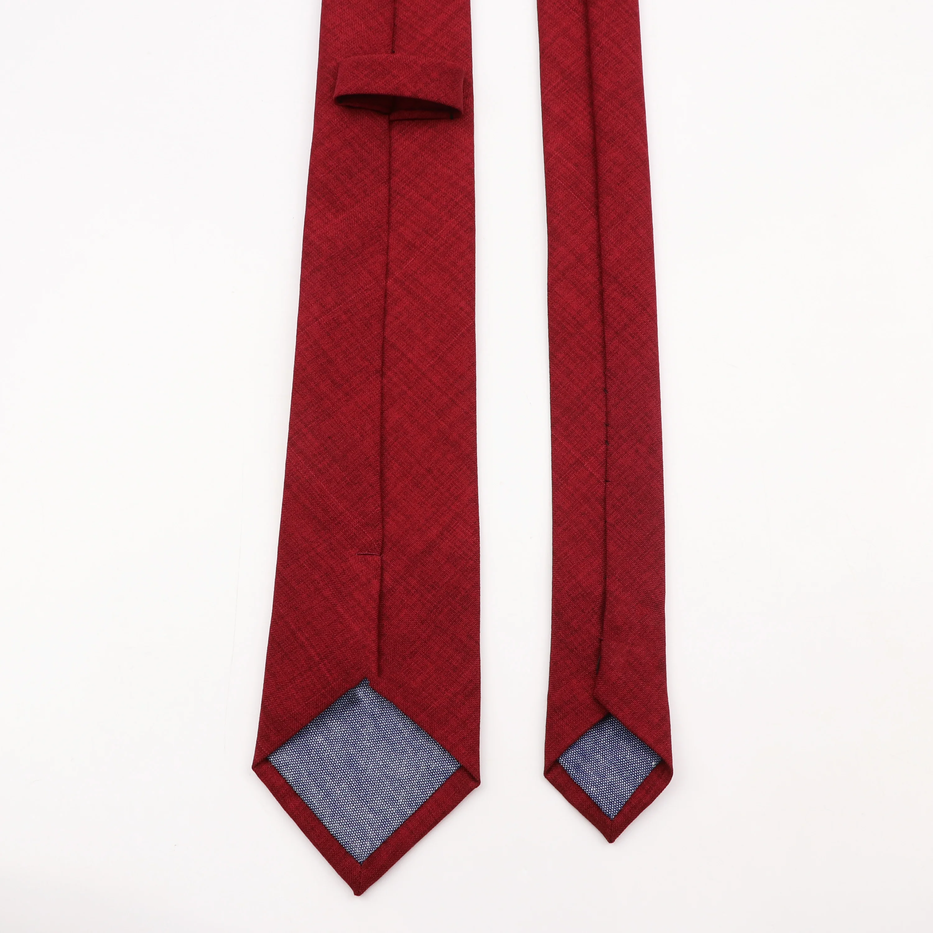 جديد الرجال 27 بلون جودة التعادل 6.5 سنتيمتر القطن الخالص رمادي أخضر أحمر أزرق برتقالي كاكي حفل زفاف البدلة التعادل هدية اكسسوارات