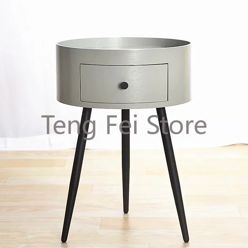 Small Drawers Nightstands Bedroom Nordic Modern Storage Nightstands Living Room Luxury Mesitas Noches Bedroom Furniture SR50NS