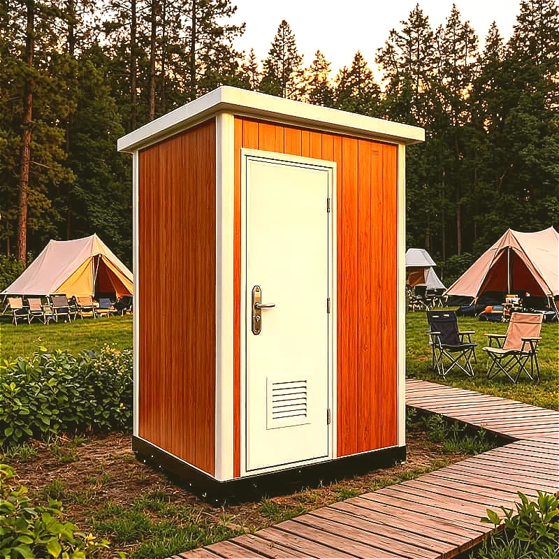 Modular Mobile Container Toilet 20ft Restroom with Expandable Design for Festival Construction Customized High Quality