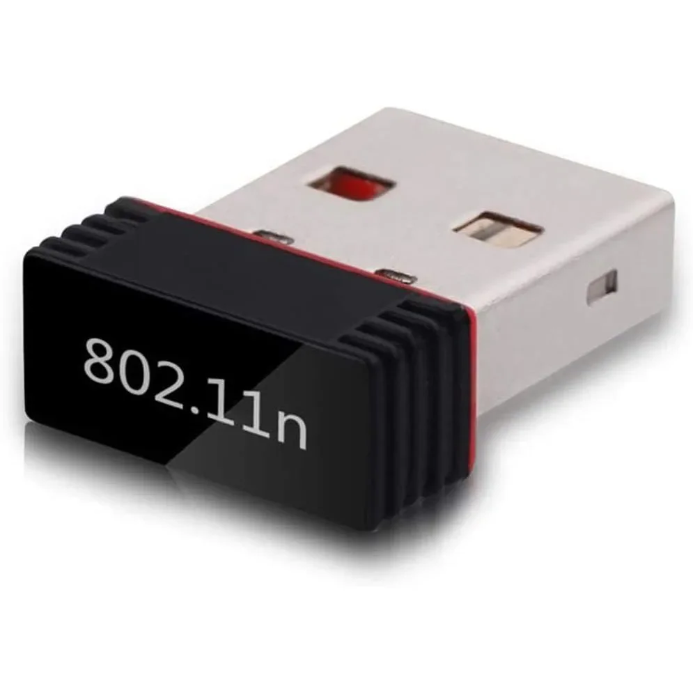 RTL8188 150Mbps USB WiFi Adapter, Wireless Network Card WiFi Dongle for Raspberry Pi, Desktop Laptop PC Windows System