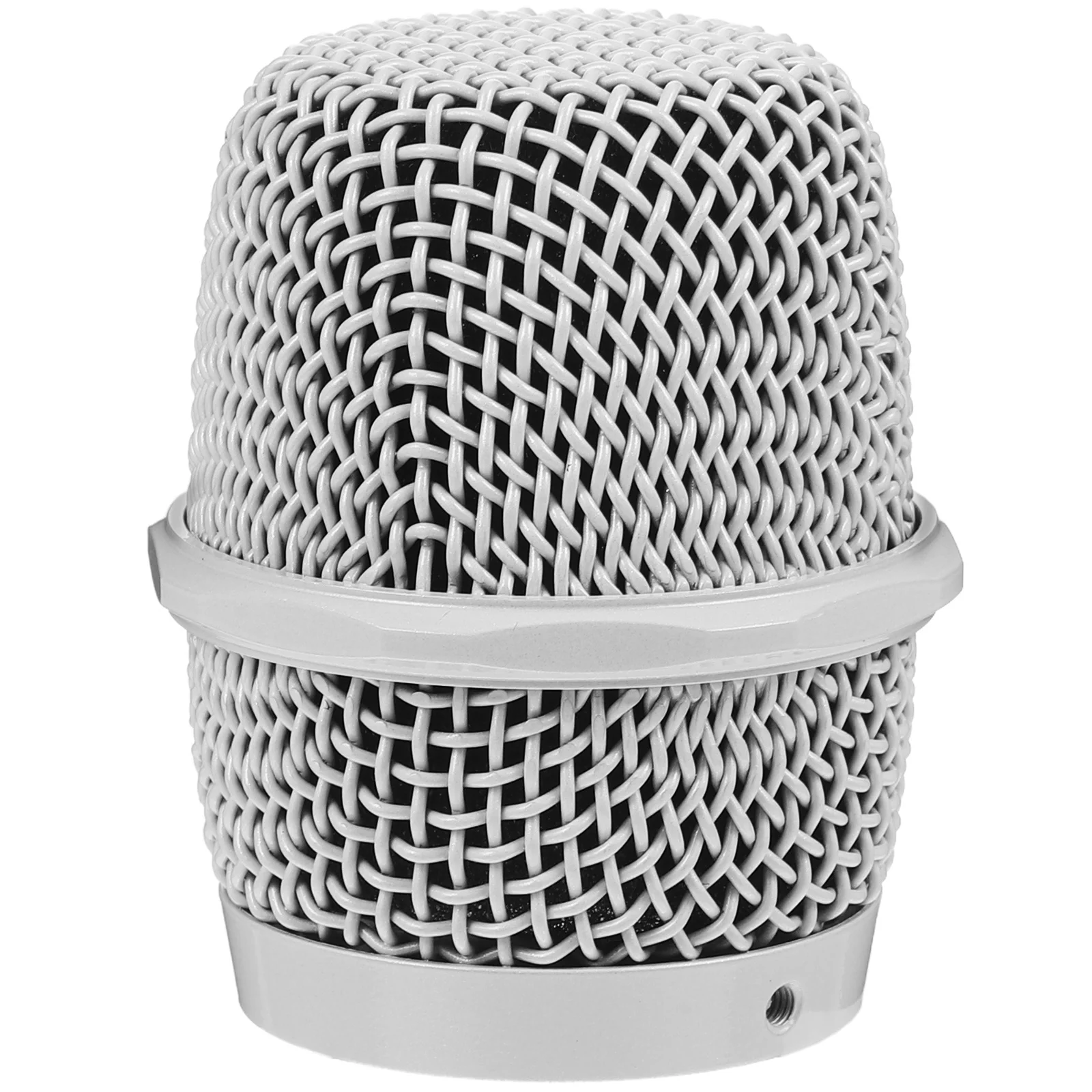 

Microphone Metal Mesh Head Replacement Parts Durable Accessory for Most Mics Ktv Supplies Compatible Bs-780 790