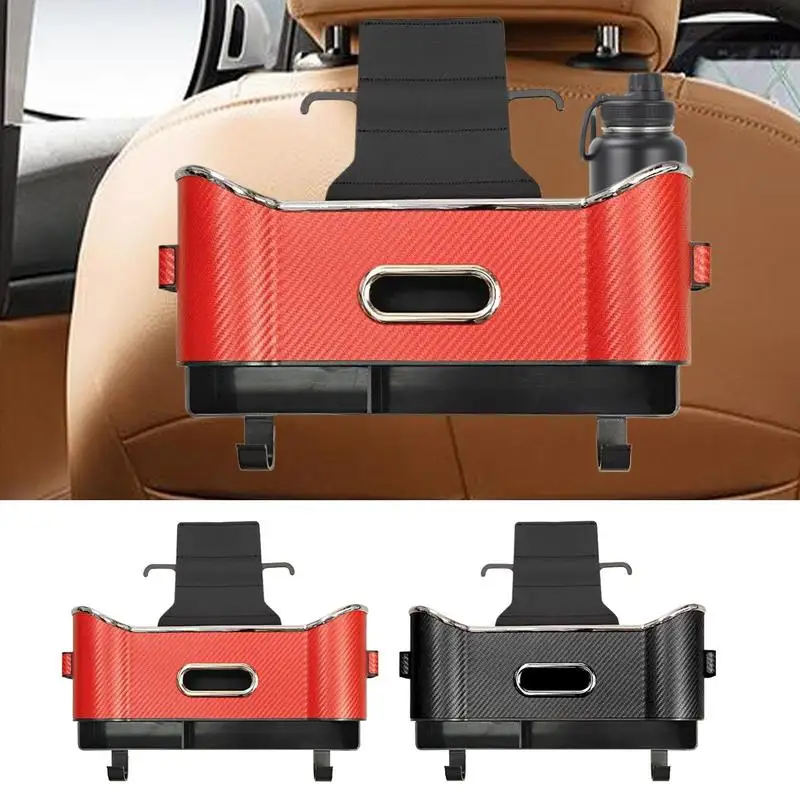Car Seat Storage Box Automobile Rear Seat Dangling Storage Box Multifunctional Car Storage Organizer Car Accessories For Travel