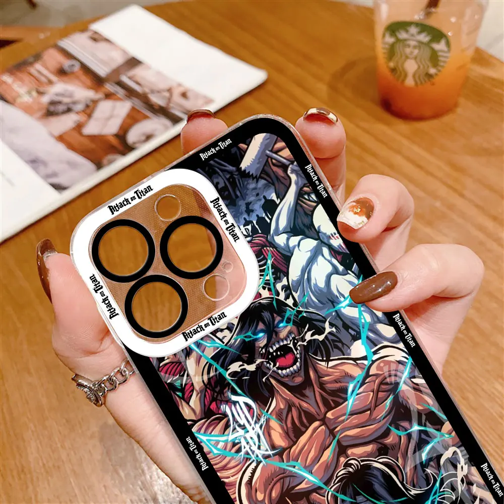 Cartoon A-Attack On T-Titan Cover Phone Case For Xiaomi 15 15T POCO X7 X6 X5 X3 NFC GT F3 F5 M7 M6 M4 M3 11 11T PRO LITE NE Case