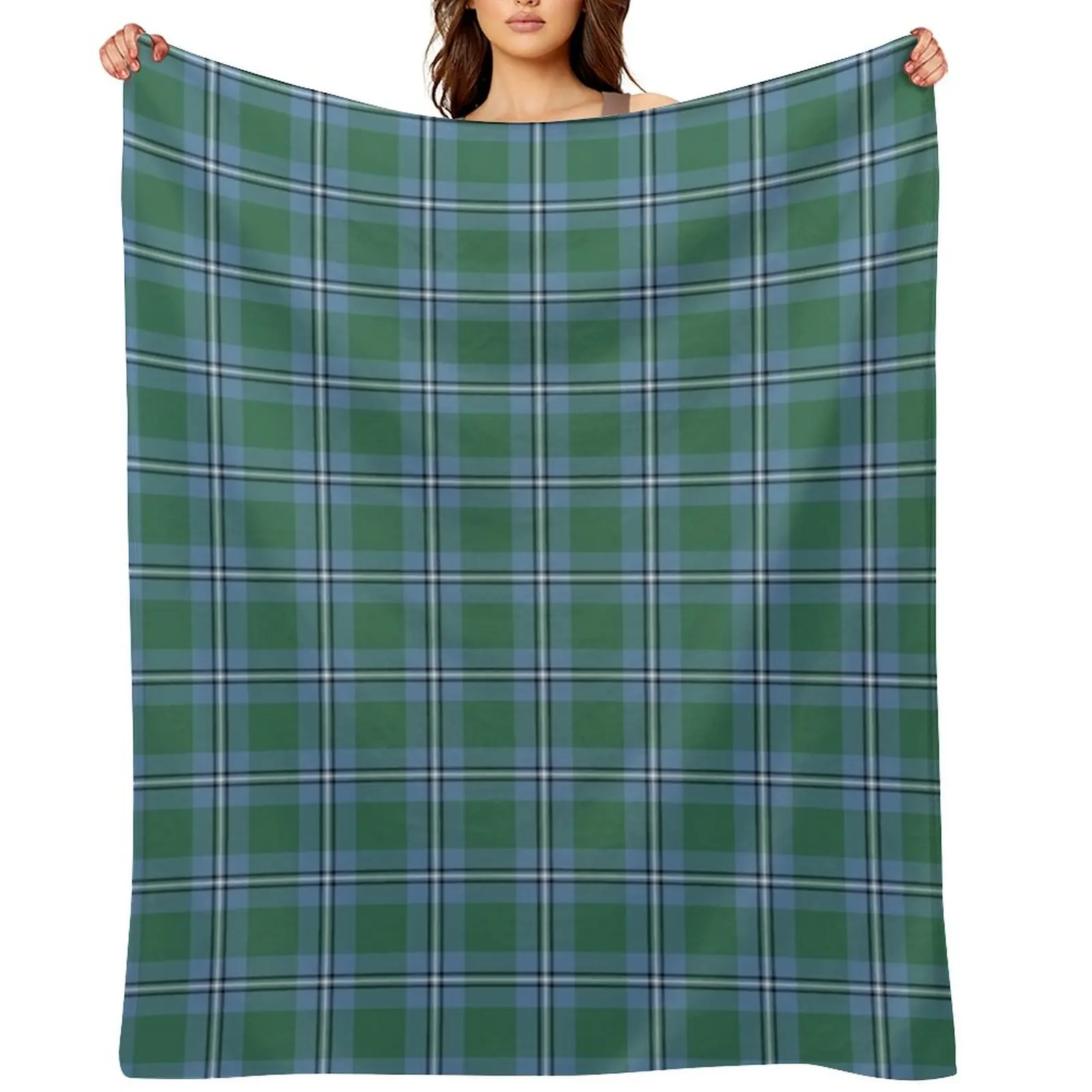 

Clan Irvine Tartan Throw Blanket Summer Designers Heavy manga Blankets