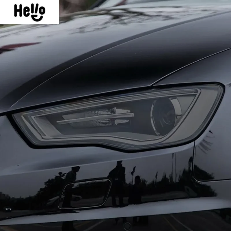 

Car Headlight Tint Black Protective Film Protection Transparent TPU Sticker For Audi A3 S3 RS3 8V 2013-On Sportback Accessories