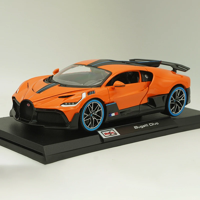 

1:18 Scale Diecast Alloy Bugatti Divo Supercar Toys Cars Model Classic Nostalgia Adult Souvenir Collectibles Gift Static Display