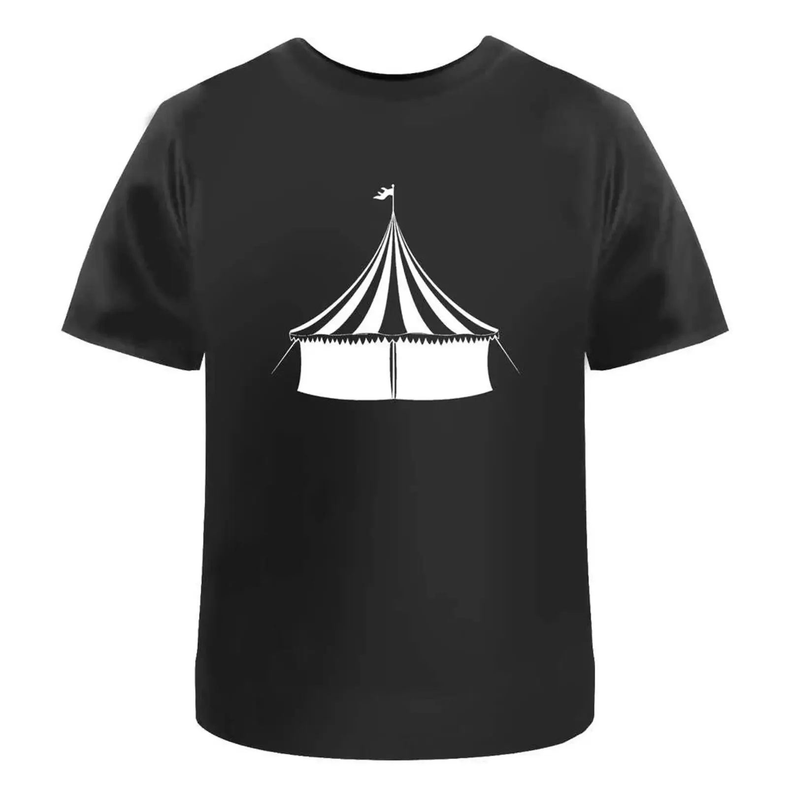 T Shirt quot Circus Tent 100 Baumwolle S XXL TA049818 vintage Washed graphic Comfortable Stylish Breathable fashion Casual