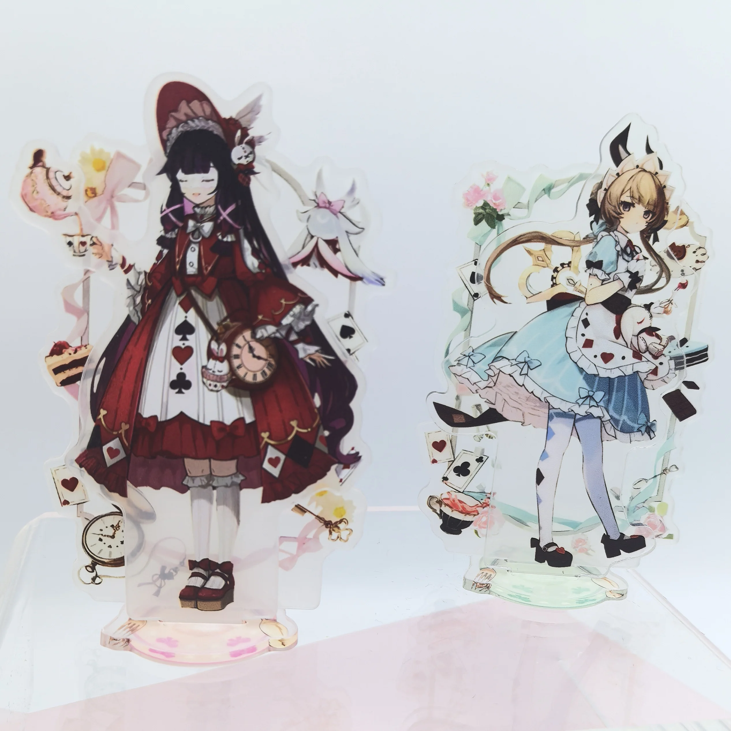 1PC Genshin Impact Tartaglia Furina Sandrone Cute Cartoon Standee Collectible Figurine Desktop Decor Gift for Boys Girls Anime I