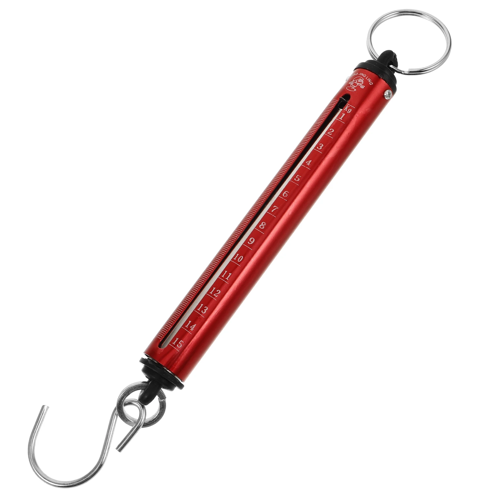 

Portable Handheld Spring Scale Stainless Steel Mechanical Luggage Fish Vegetable Mini Hanging Weight Measurement Teaching Tool