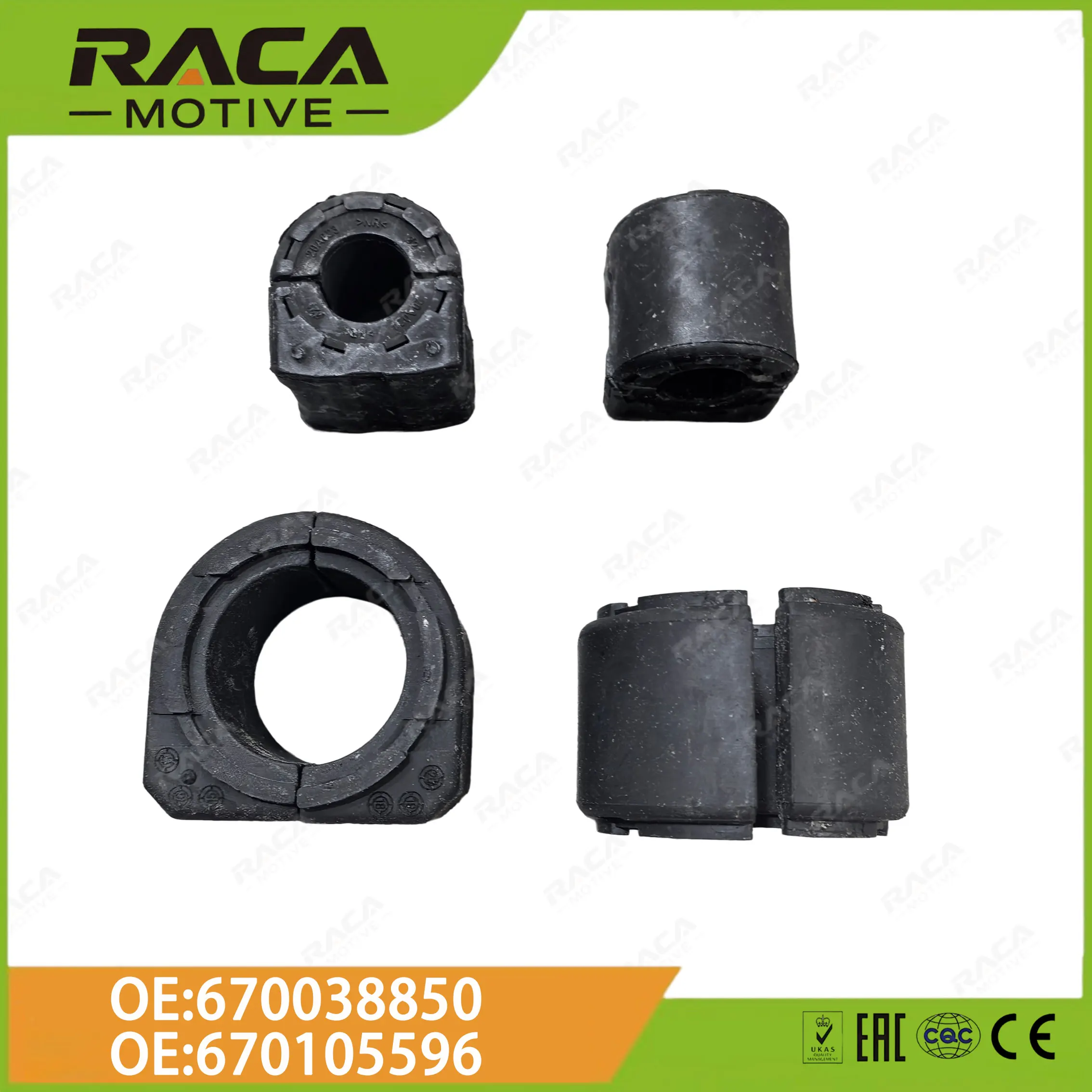Front/Rear Stabilizer Bar Balancer Rubber Bushing 38Mm/21Mm for Maserati Levante Suv M161 Year2016-2025 Sfk0665 Sfk0664 670038850 670105596