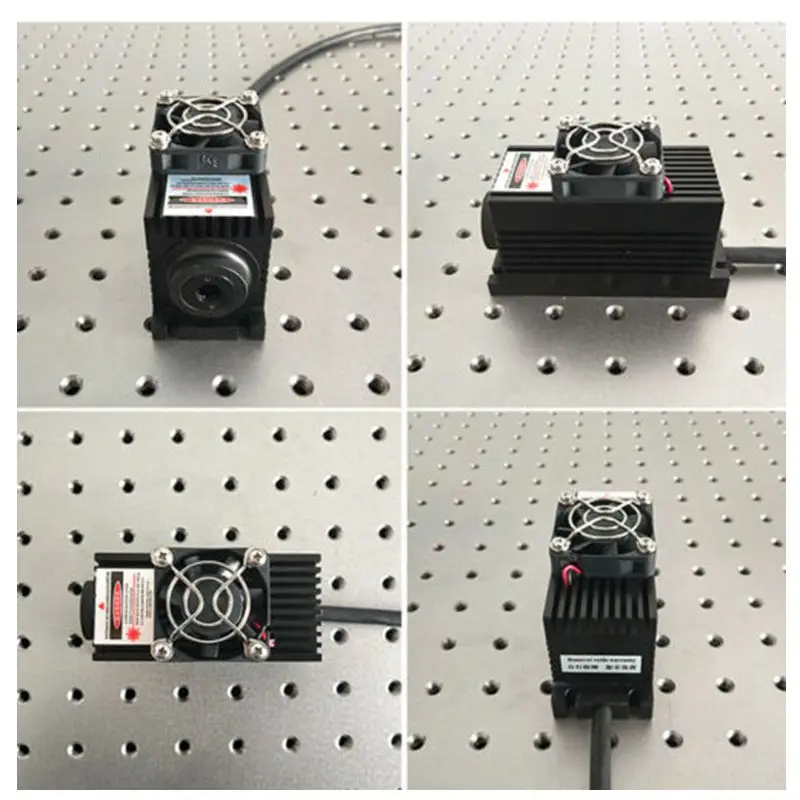 532nm 100/200/300MW TEM00 Green Lab Laser Module + TTL/Analog + TEC Cooling + Power Supply