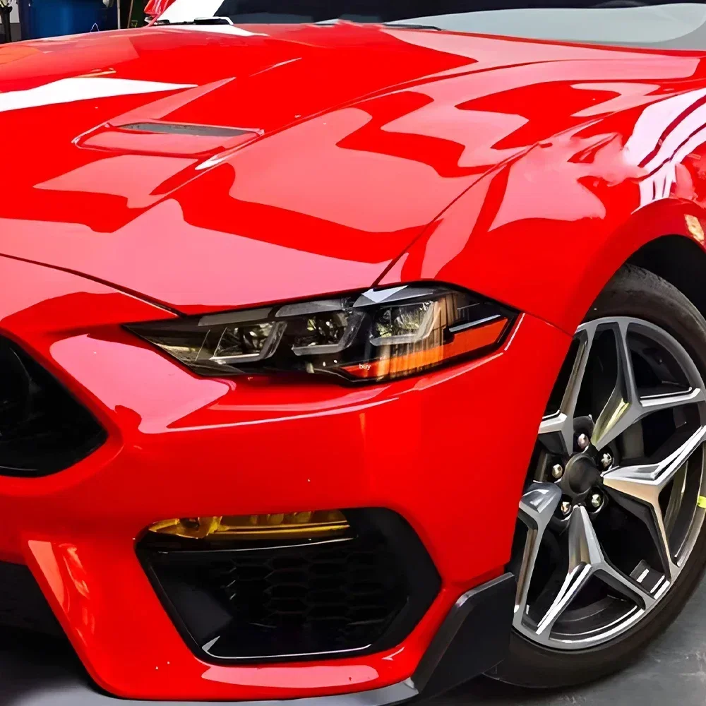 

For Ford Mustang 2018-2023 Car Front Lamps Upgrade New Style Dynamic 3 Projector Lens Accessories LED Auto Headlights Assembly