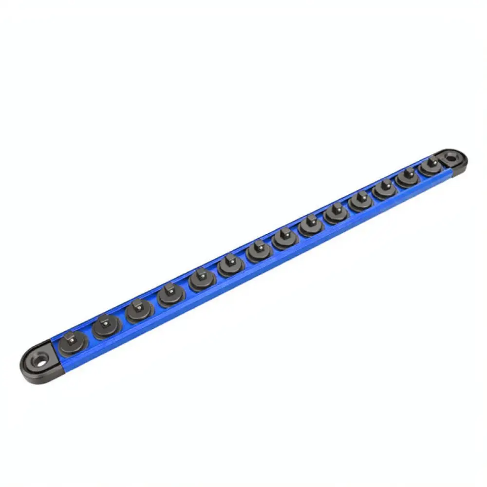 For For Yunbei Magnetic Socket Rail Holder Stainless Steel Tool Organizer Tray Garage Workshop Storage Rack Compact Mount System