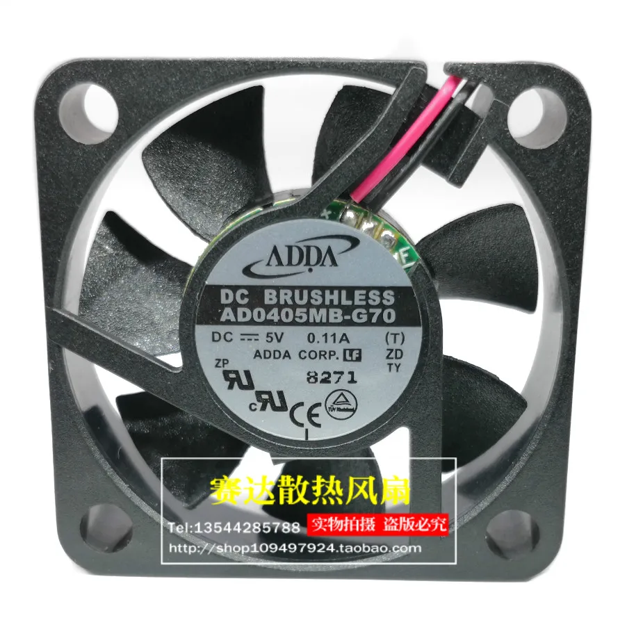 JFG For New ADDA 4010 5V 0.11A AD0405MB-G70 Cooling Fan 40*40*10mm