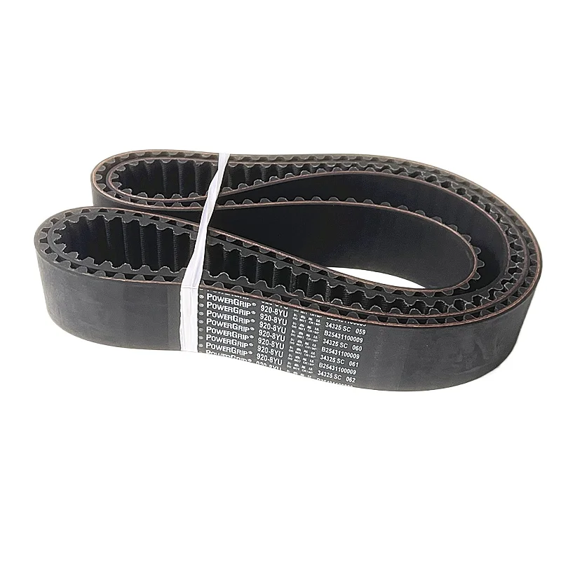 

PowerGrip 8YU Arc Tooth Timing Belt Width 40mm 312-8YU~896-8YU for Woodworking Machinery CNC Machine Tools Robots Spindle Drive