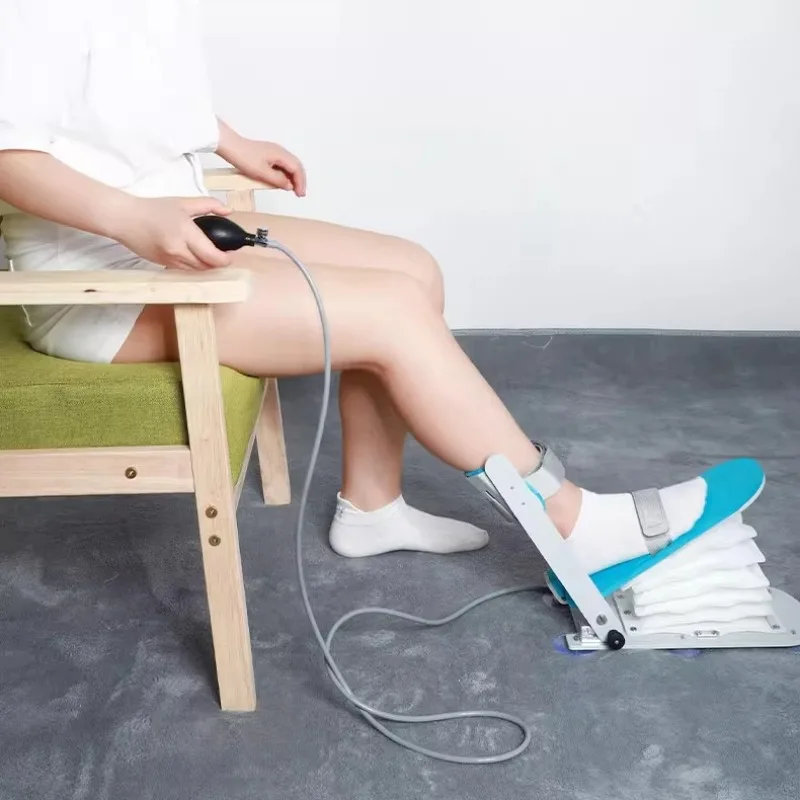 Foot Drop Fracture Posture Corrector Airbag Ankle Rehabilitation Training Device for Foot Sagging Dorsiflexion Ankle Trainer