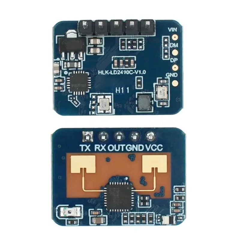 ZIZI LD2410C 5V Mini 24G Smart Human Presence Status Sensor Millimeter Wave Radar Sensing Module