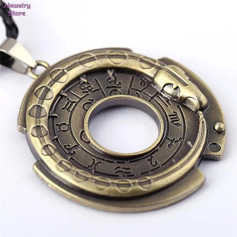 1pc Trendy Unisex Metal Jewelry Amulet Pendant Necklace Lucky Protective Talisman