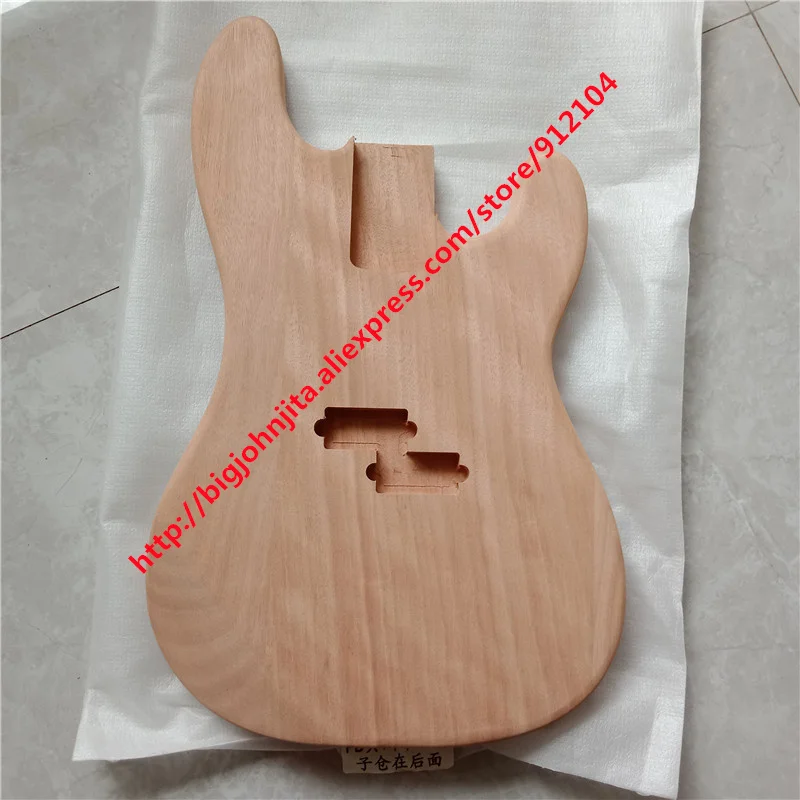 

4 Strings PB Electric Bass Guitar Mahogany Body No Pint Dit Bass Guitar Kit BJ673