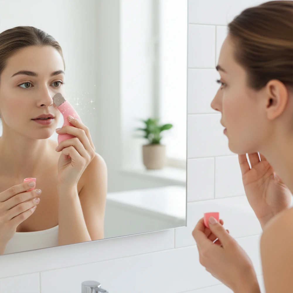 Hulpmiddel voor het verwijderen van mee-eters en whitehead voor neus- en gezichtshuidporiereiniger Huidverzorgingshulpmiddelen voor vrouwen